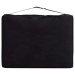 Ingrijire personala si Cosmetice - Sanatate si wellness - Articole wellness - Fotolii de masaj - Masa de masaj pliabila, 2 zone, violet, lemn - Infinity.ro