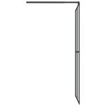 Casa si Gradina - Sanitare - Cazi si cabine de dus - Paravane si usi - Paravan dus walk-in 80x195 cm sticla securizata culoare inchisa - Infinity.ro