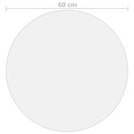 Casa si Gradina - Mobilier - Feronerie si accesorii mobila - Folie de protectie masa, transparent, Ø 60 cm, PVC, 2 mm - Infinity.ro