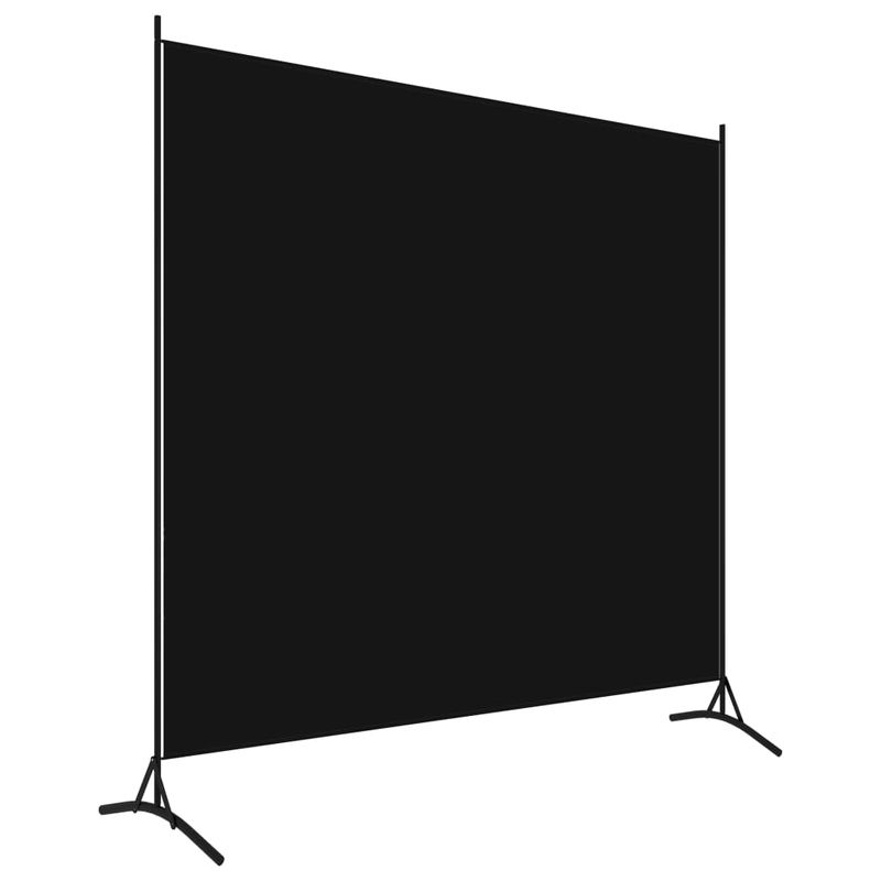 Casa si Gradina - Decoratiuni - Pereti despartitori si paravane - Separator de camera, negru, 175x180 cm, textil - Infinity.ro