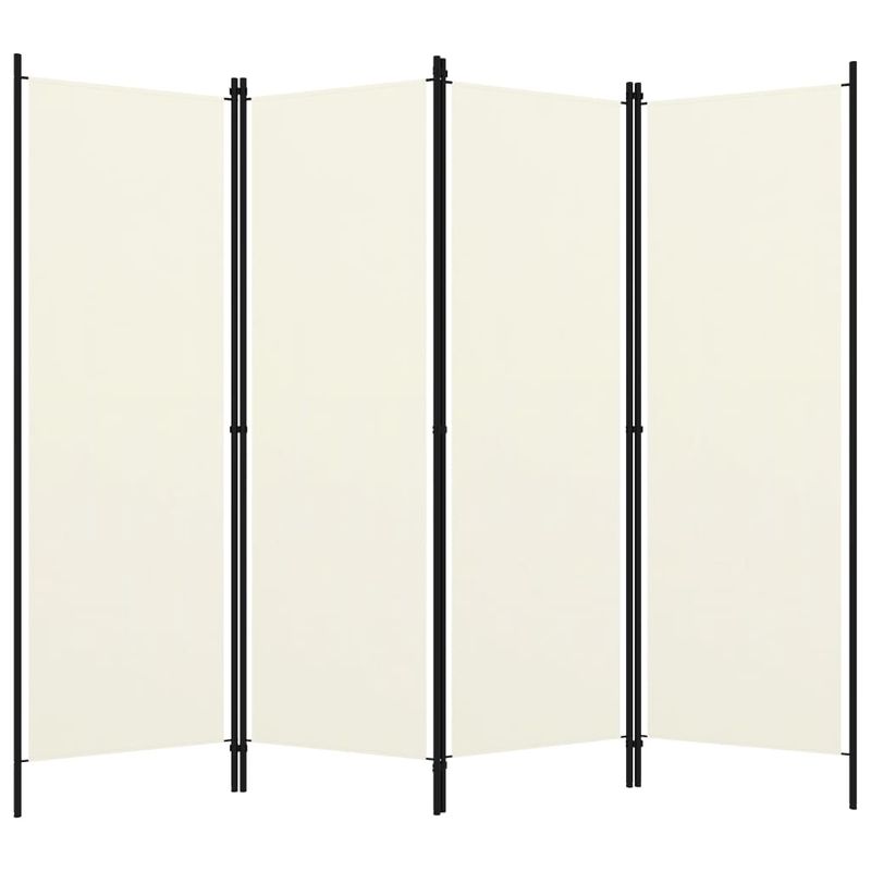 Casa si Gradina - Decoratiuni - Pereti despartitori si paravane - Paravan de camera cu 4 panouri, alb, 200 x 180 cm - Infinity.ro