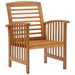 Casa si Gradina - Gradina si terasa - Mobilier exterior - Seturi mobila gradina - Set mobilier de gradina, 4 piese, lemn masiv de acacia - Infinity.ro