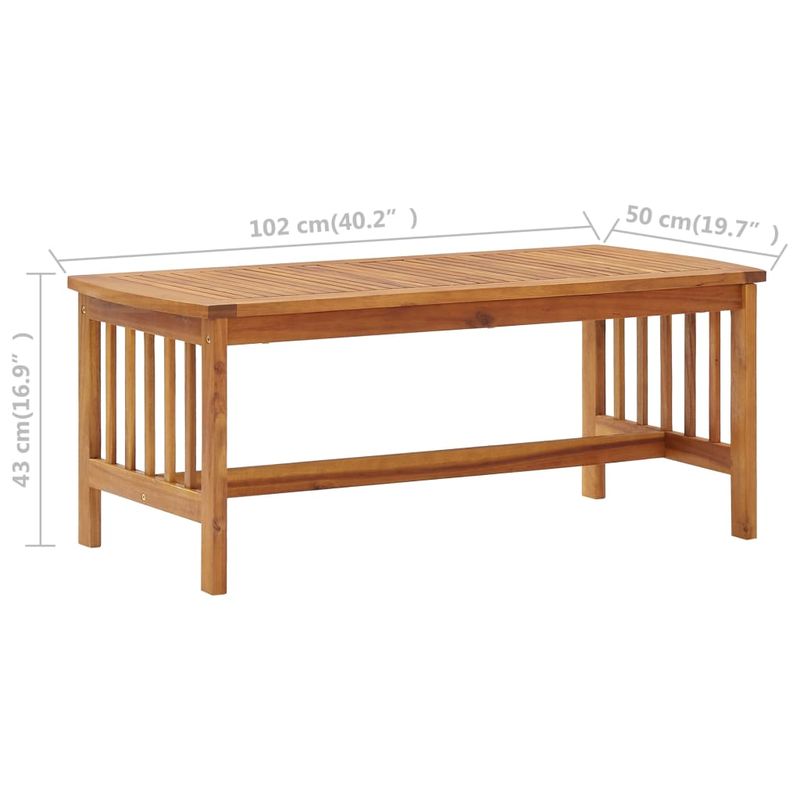Casa si Gradina - Gradina si terasa - Mobilier exterior - Seturi mobila gradina - Set mobilier de gradina, 4 piese, lemn masiv de acacia - Infinity.ro