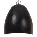 Casa si Gradina - Corpuri si surse de iluminat - Lustre si pendule - Lampa suspendata industriala , negru, 42 cm, rotund, 25 W, E27 - Infinity.ro