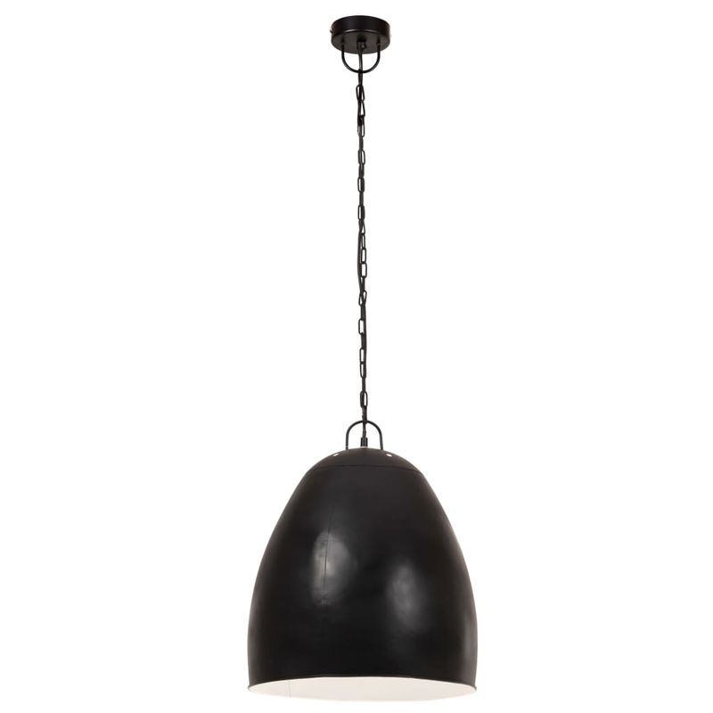 Casa si Gradina - Corpuri si surse de iluminat - Lustre si pendule - Lampa suspendata industriala , negru, 42 cm, rotund, 25 W, E27 - Infinity.ro