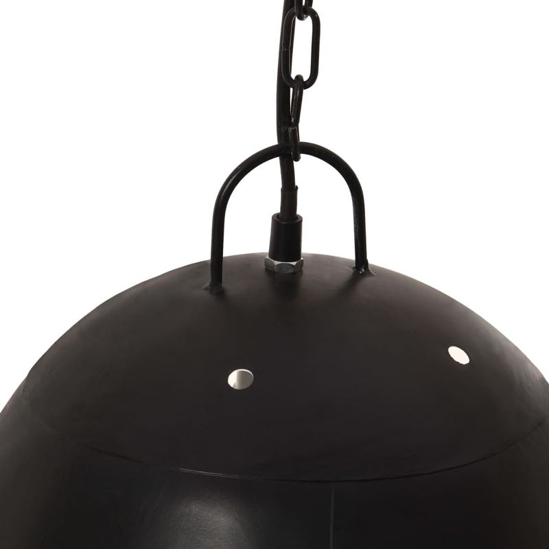 Casa si Gradina - Corpuri si surse de iluminat - Lustre si pendule - Lampa suspendata industriala , negru, 42 cm, rotund, 25 W, E27 - Infinity.ro