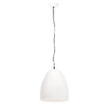 Casa si Gradina - Corpuri si surse de iluminat - Veioze si lampi - Lampi de veghe - Lampa suspendata industriala , 25 W, alb, 42 cm, E27, rotund - Infinity.ro