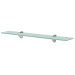 Casa si Gradina - Mobilier - Biblioteci si rafturi - Rafturi - Raft suspendat din sticla, 2 buc., 60 x 10 cm, sticla, 8 mm, transparent - Infinity.ro