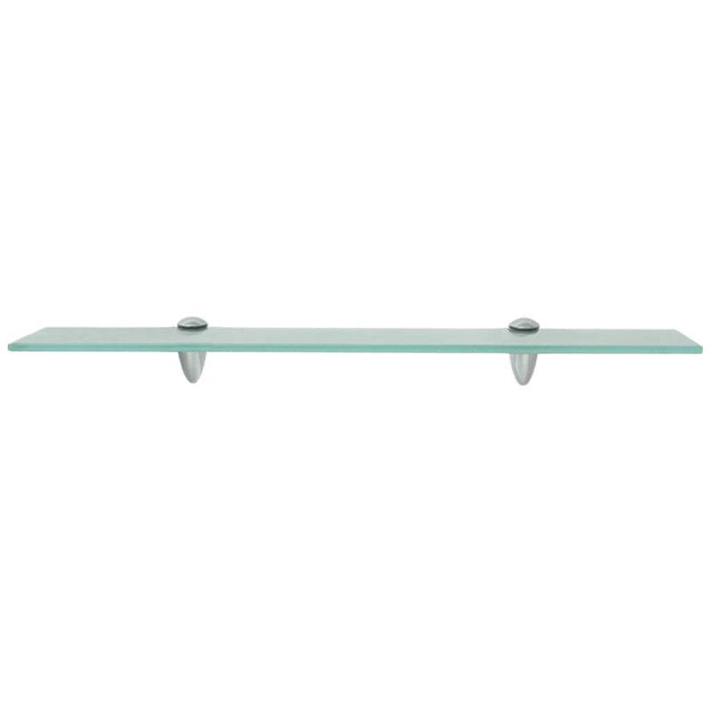 Casa si Gradina - Mobilier - Biblioteci si rafturi - Rafturi - Raft suspendat din sticla, 2 buc., 60 x 10 cm, sticla, 8 mm, transparent - Infinity.ro