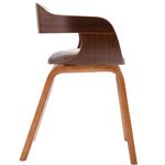 Casa si Gradina - Mobilier - Scaune si fotolii - Scaune - Scaun de bucatarie, gri taupe, lemn curbat & tesatura - Infinity.ro