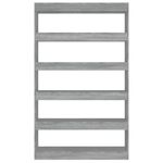 Casa si Gradina - Mobilier - Biblioteci si rafturi - Biblioteci - Biblioteca/Separator camera, gri sonoma, 100x30x166 cm - Infinity.ro