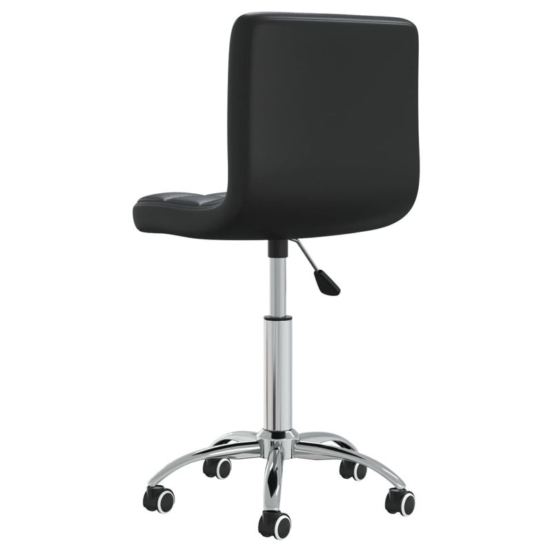 Casa si Gradina - Mobilier - Scaune si fotolii - Scaune - Scaune de bucatarie pivotante, negru, piele ecologica - Infinity.ro