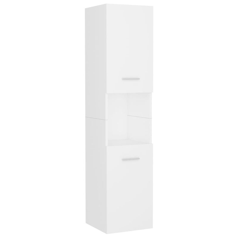 Casa si Gradina - Mobilier - Seturi de mobilier - Seturi baie - Set mobilier de baie, alb, lemn prelucrat - Infinity.ro