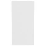 Casa si Gradina - Mobilier - Mese si birouri - Mese living - Masa laterala, alb, 50x26x50 cm, PAL - Infinity.ro