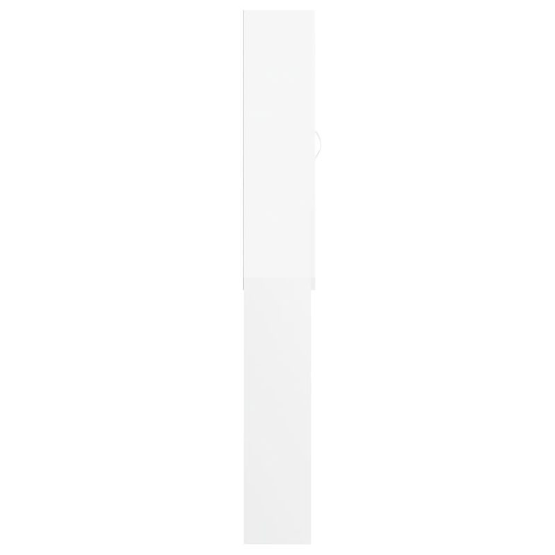 Casa si Gradina - Mobilier - Dulapuri si sifoniere - Dulapuri - Dulap masina de spalat, alb, 64x25,5x190 cm - Infinity.ro
