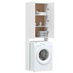 Casa si Gradina - Mobilier - Dulapuri si sifoniere - Dulapuri - Dulap masina de spalat, alb, 64x25,5x190 cm - Infinity.ro