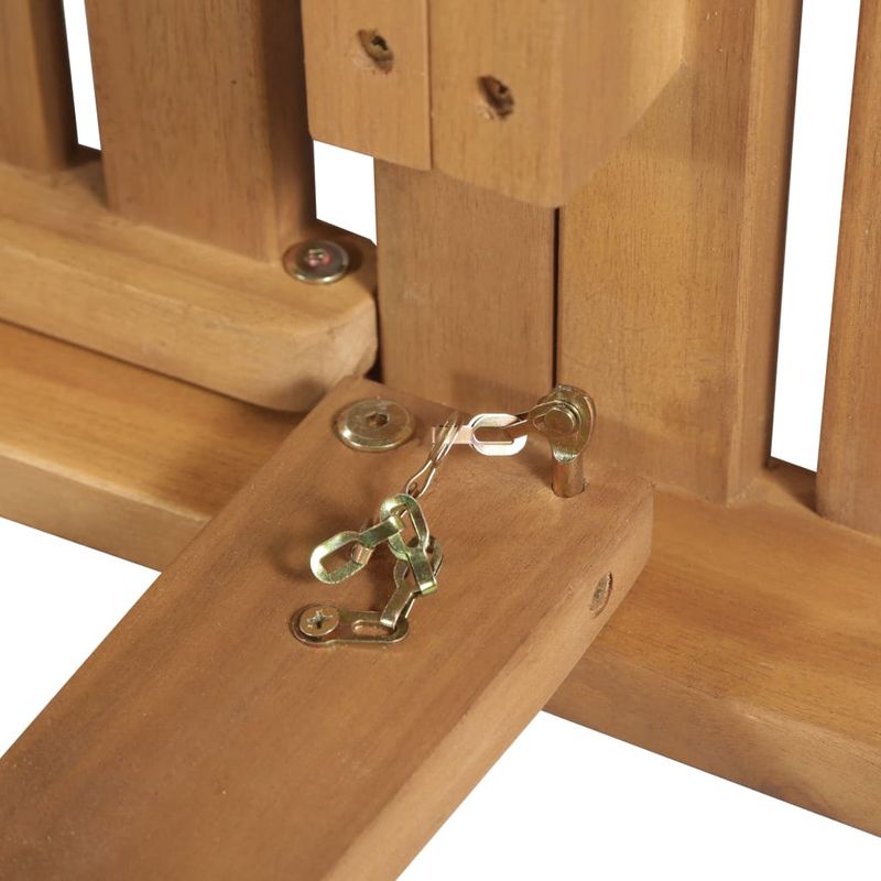 Casa si Gradina - Gradina si terasa - Mobilier exterior - Scaune si sezlonguri gradina - Sezlong pliant cu pernă, lemn masiv de acacia, bordo - Infinity.ro