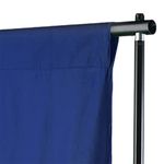 TV, Audio-Video si Foto/Aparate foto si accesorii/Accesorii foto si video/Alte accesorii foto & video - Fundal foto, albastru, 600x300 cm, bumbac, Chroma Key - Infinity.ro