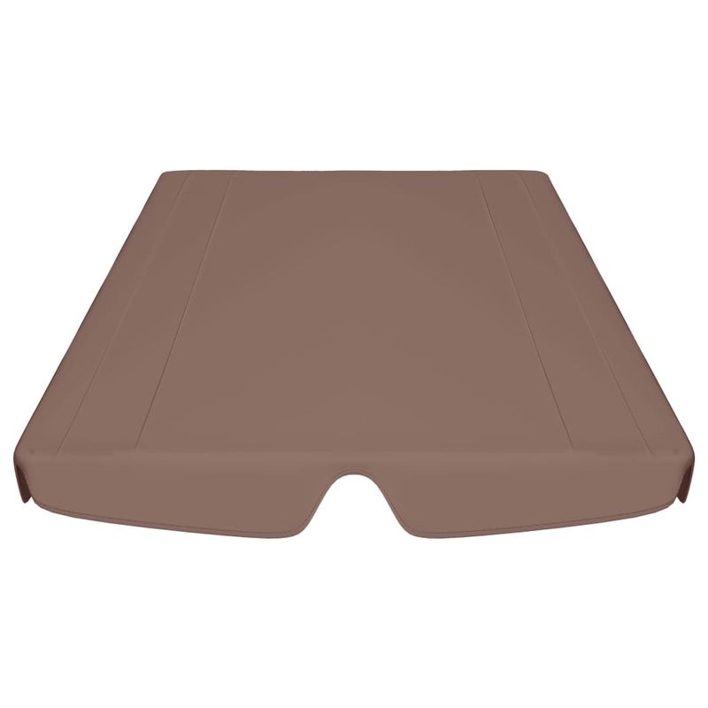 Casa si Gradina - Gradina si terasa - Umbrele si pavilioane - Umbrele - Copertina de rezerva leagan gradina maro 188/168x145/110cm - Infinity.ro