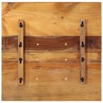 Casa si Gradina - Constructii - Lemn constructii - Placi lemn - Blat de masa patrat, 60 x 60 cm, lemn masiv reciclat, 15-16 mm - Infinity.ro