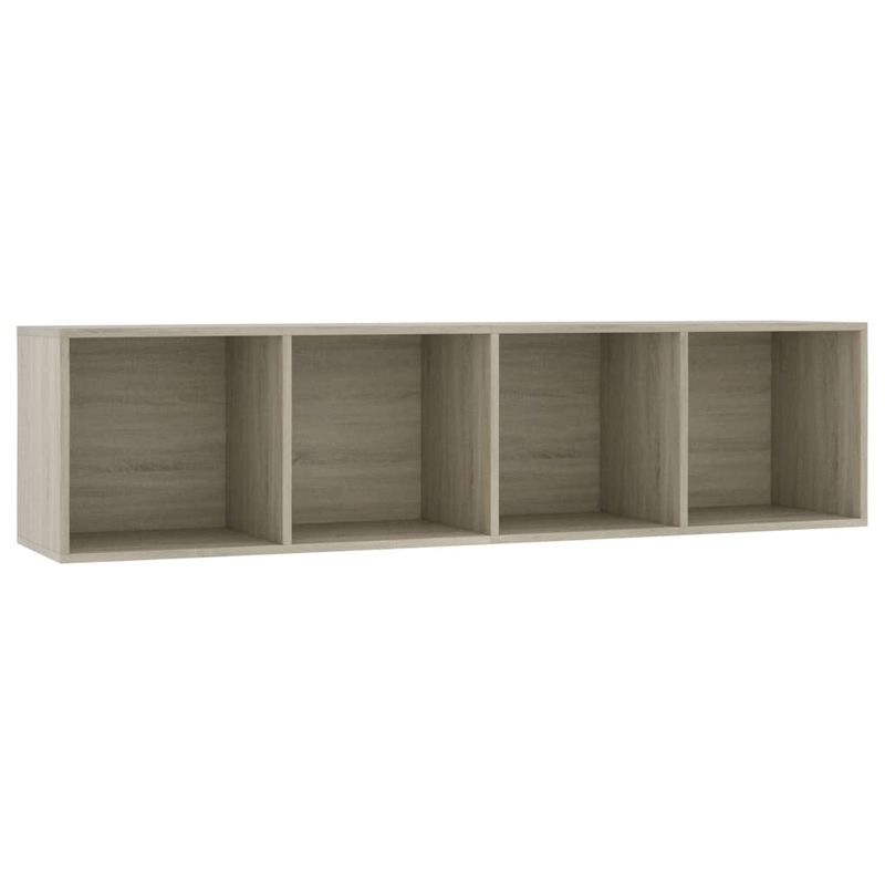 Casa si Gradina - Mobilier - Biblioteci si rafturi - Rafturi - Biblioteca/Comoda TV, stejar sonoma, 143x30x36 cm - Infinity.ro