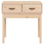 Casa si Gradina - Mobilier - Comode si corpuri - Console - Masa consola, 76,5x40x75 cm, lemn masiv de pin - Infinity.ro