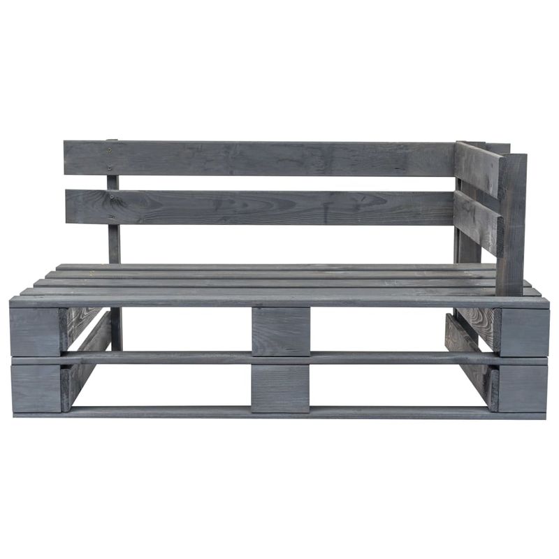 Casa si Gradina - Gradina si terasa - Mobilier exterior - Canapele si fotolii gradina - Canapea din paleti de gradina, cu perne nisipii, lemn de pin - Infinity.ro