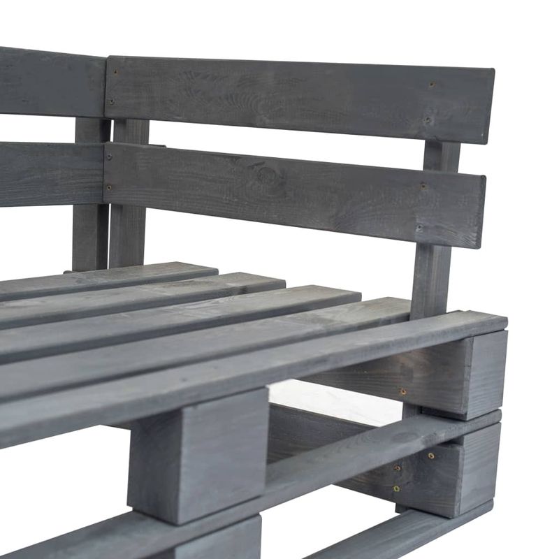 Casa si Gradina - Gradina si terasa - Mobilier exterior - Canapele si fotolii gradina - Canapea din paleti de gradina, cu perne nisipii, lemn de pin - Infinity.ro