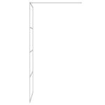 Casa si Gradina - Sanitare - Cazi si cabine de dus - Paravane si usi - Paravan de dus walk-in argintiu 80x195 cm sticla ESG transparenta - Infinity.ro