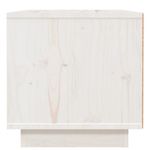 Casa si Gradina - Mobilier - Comode si corpuri - Noptiere - Noptiera, alb, 40x34x35 cm, lemn masiv de pin - Infinity.ro