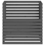 Casa si Gradina - Gradinarit si plante - Unelte gradinarit - Compostoare gradina - Compostor, gri, 100x100x102 cm, lemn masiv de pin - Infinity.ro