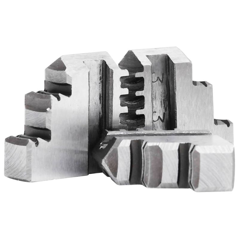 Casa si Gradina - Constructii - Scule electrice si accesorii - Menghine si cleme fixare - Mandrina de strung cu 3 falci, 80 mm, otel - Infinity.ro