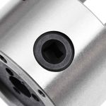 Casa si Gradina - Constructii - Scule electrice si accesorii - Menghine si cleme fixare - Mandrina de strung cu 3 falci, 80 mm, otel - Infinity.ro