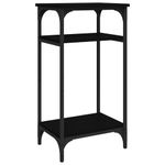 Casa si Gradina - Mobilier - Mese si birouri - Mese living - Masuta laterala, negru, 40x30x75 cm, lemn prelucrat - Infinity.ro