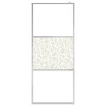 Casa si Gradina - Sanitare - Cazi si cabine de dus - Paravane si usi - Paravan de dus walk-in, 90 x 195 cm, sticla ESG, model piatra - Infinity.ro