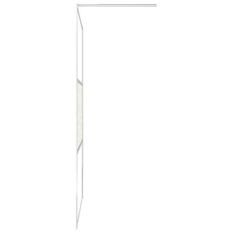 Casa si Gradina - Sanitare - Cazi si cabine de dus - Paravane si usi - Paravan de dus walk-in, 90 x 195 cm, sticla ESG, model piatra - Infinity.ro