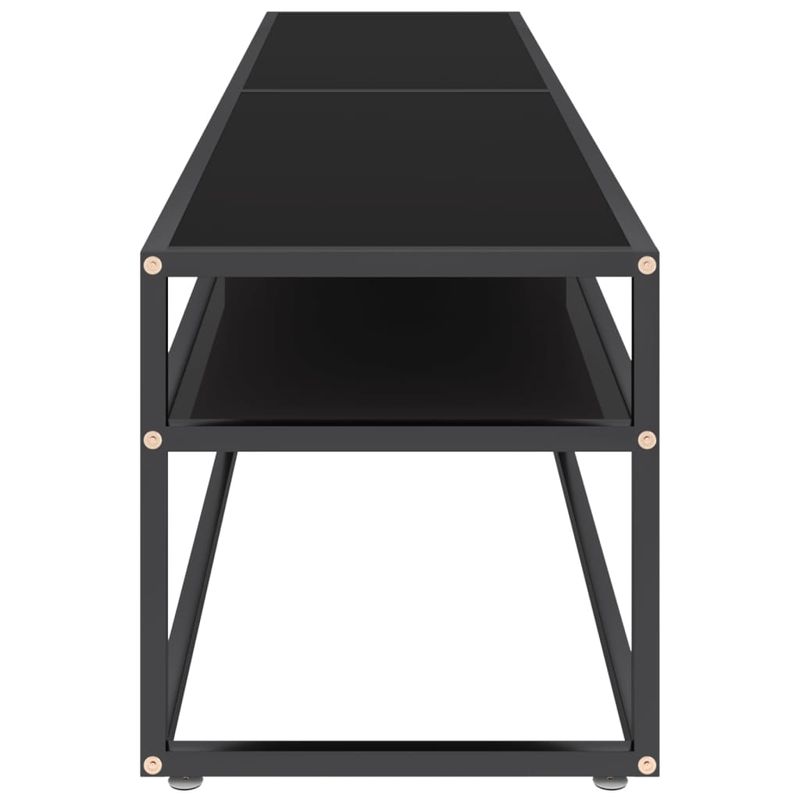 Casa si Gradina - Mobilier - Comode si corpuri - Comode - Comoda TV, negru, 180x40x40,5 cm, sticla securizata - Infinity.ro