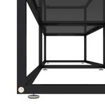 Casa si Gradina - Mobilier - Comode si corpuri - Comode - Comoda TV, negru, 180x40x40,5 cm, sticla securizata - Infinity.ro