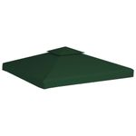 Casa si Gradina - Gradina si terasa - Umbrele si pavilioane - Umbrele - Copertina rezerva acoperis pavilion, verde, 3x3 m, 310 g/m² - Infinity.ro