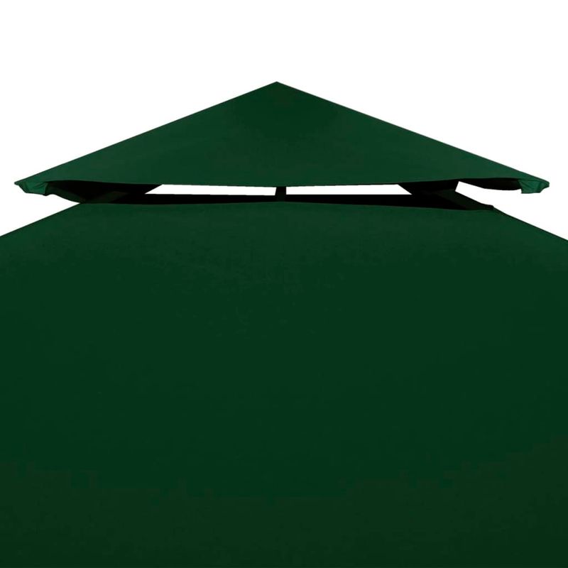Casa si Gradina - Gradina si terasa - Umbrele si pavilioane - Umbrele - Copertina rezerva acoperis pavilion, verde, 3x3 m, 310 g/m² - Infinity.ro
