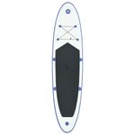 Sport si Outdoor - Sporturi acvatice - Sporturi pe placa - Stand up paddle - Set placa SUP, albastru și alb, mărime 360x81x10 cm - Infinity.ro