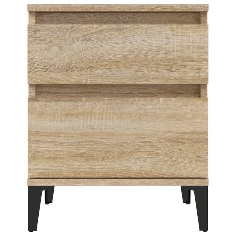 Casa si Gradina - Mobilier - Comode si corpuri - Noptiere - Noptiere, 2 buc., stejar sonoma, 40x35x50 cm - Infinity.ro