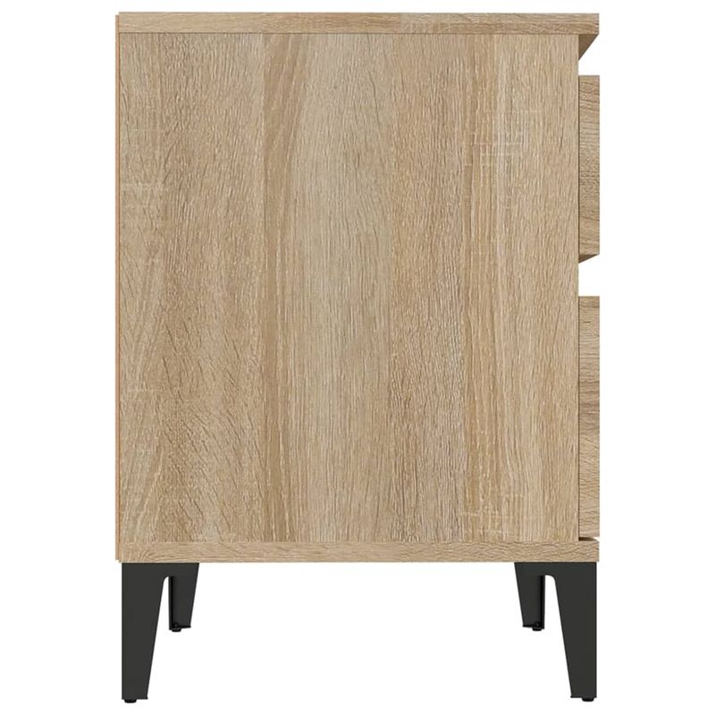Casa si Gradina - Mobilier - Comode si corpuri - Noptiere - Noptiere, 2 buc., stejar sonoma, 40x35x50 cm - Infinity.ro