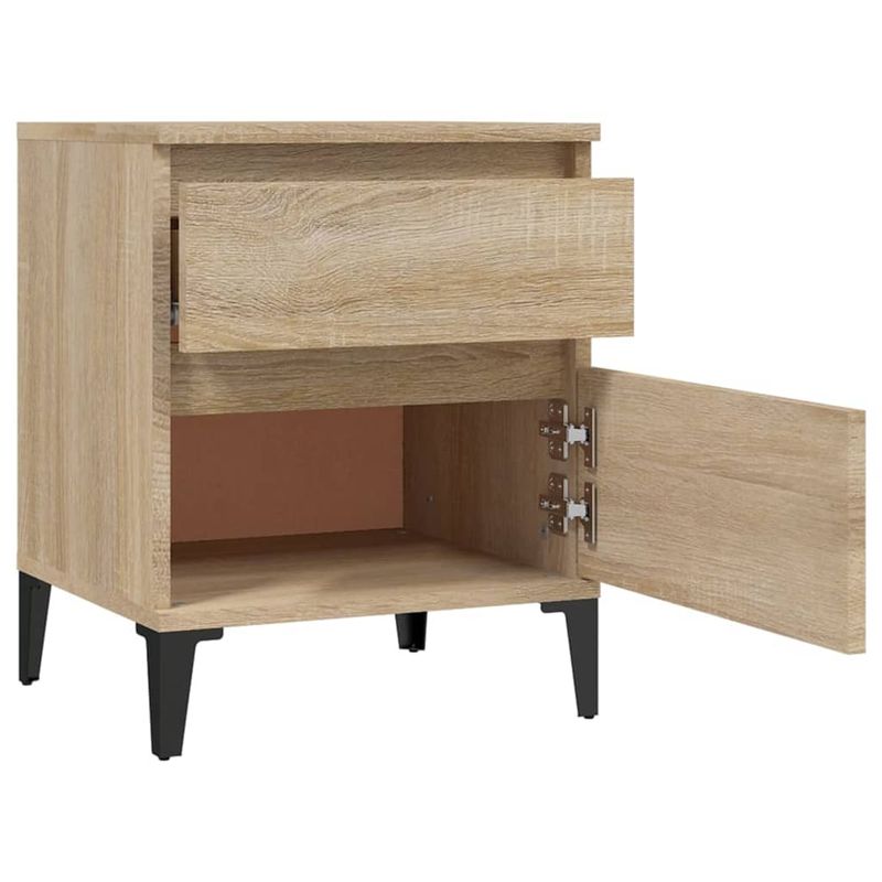 Casa si Gradina - Mobilier - Comode si corpuri - Noptiere - Noptiere, 2 buc., stejar sonoma, 40x35x50 cm - Infinity.ro