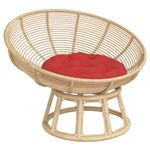 Casa si Gradina - Textile si covoare - Perne si pilote - Perne decorative - Perna rotunda rosu, Ø 60 x11 cm, tesatura Oxford - Infinity.ro