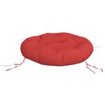 Casa si Gradina - Textile si covoare - Perne si pilote - Perne decorative - Perna rotunda rosu, Ø 60 x11 cm, tesatura Oxford - Infinity.ro