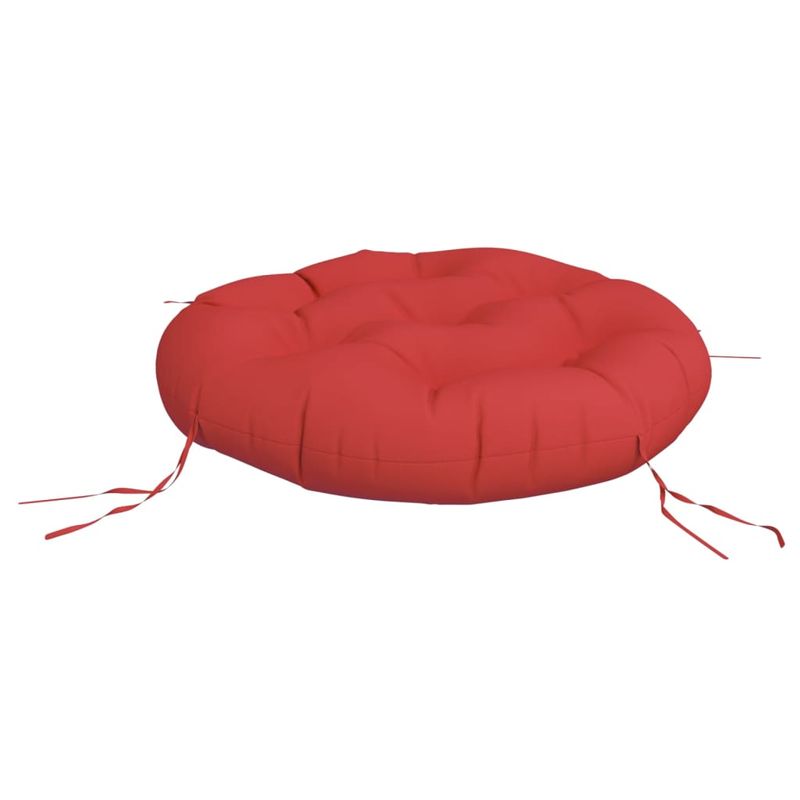 Casa si Gradina - Textile si covoare - Perne si pilote - Perne decorative - Perna rotunda rosu, Ø 60 x11 cm, tesatura Oxford - Infinity.ro