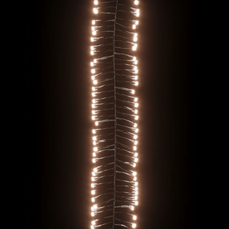 Casa si Gradina - Decoratiuni - Decoratiuni de sezon - Instalatie tip cluster cu 2000 LED-uri, alb cald, 17 m, PVC - Infinity.ro