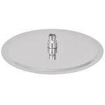 Casa si Gradina - Sanitare - Cazi si cabine de dus - Coloane si seturi de dus - Cap de dus rotund tip ploaie, otel inoxidabil, 30 cm - Infinity.ro