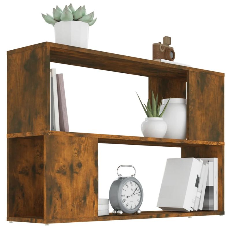 Casa si Gradina - Mobilier - Biblioteci si rafturi - Biblioteci - Biblioteca, stejar fumuriu, 100x24x63 cm, lemn prelucrat - Infinity.ro